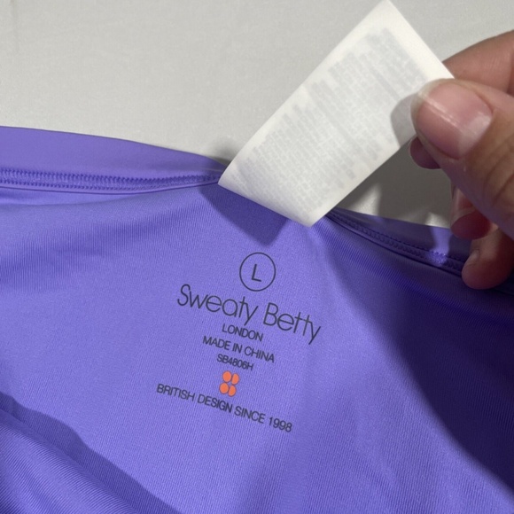 NEW $58 Sweaty Betty [ Large ] Bikini Bottoms in Aster‎ Purple - Picture 7 of 12